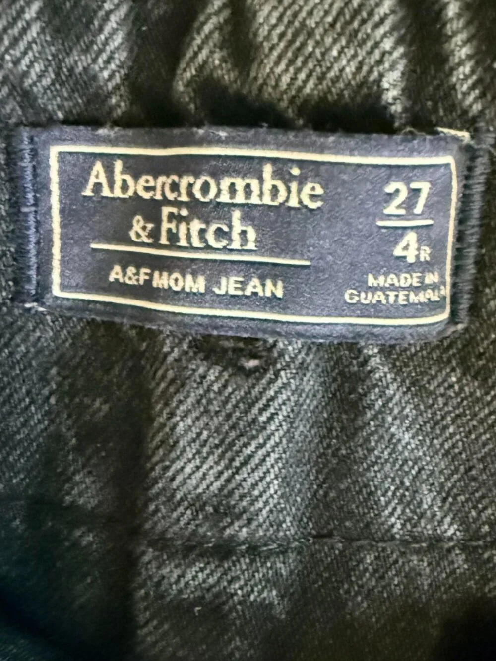 The '80s Mom Jean with Paperbag  Abercrombie & Fitch, Size 4/27 - Picture 13 of 14